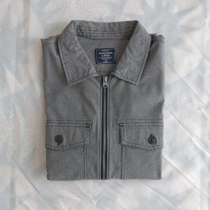Abercrombie & Fitch Full-Zip Shirt Jacket